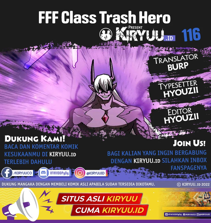 FFF-Class Trashero chapter 116 halaman 1