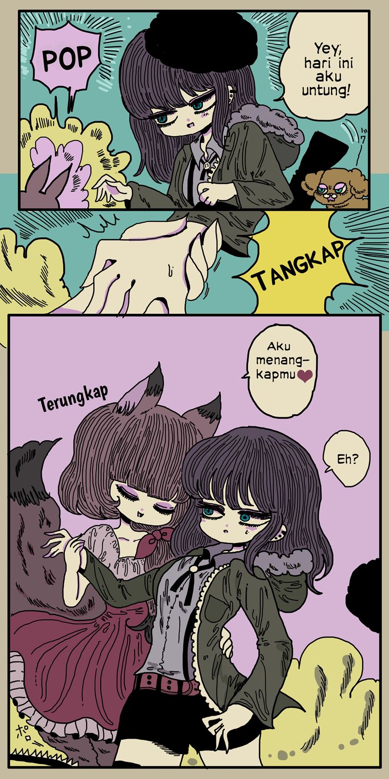 Fox and Hunter Yuri chapter 00.1 halaman 5