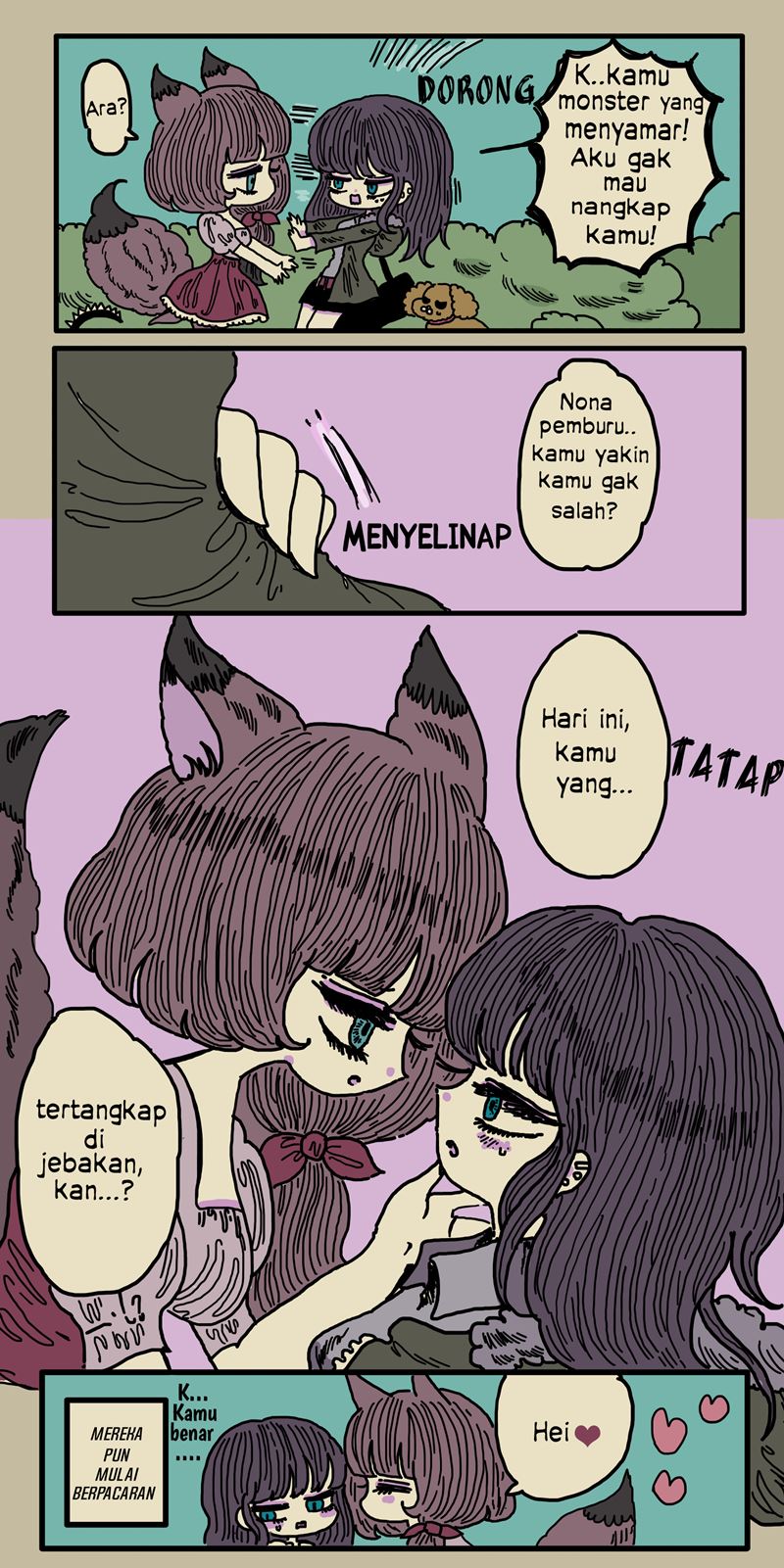 Fox and Hunter Yuri chapter 00.1 halaman 6