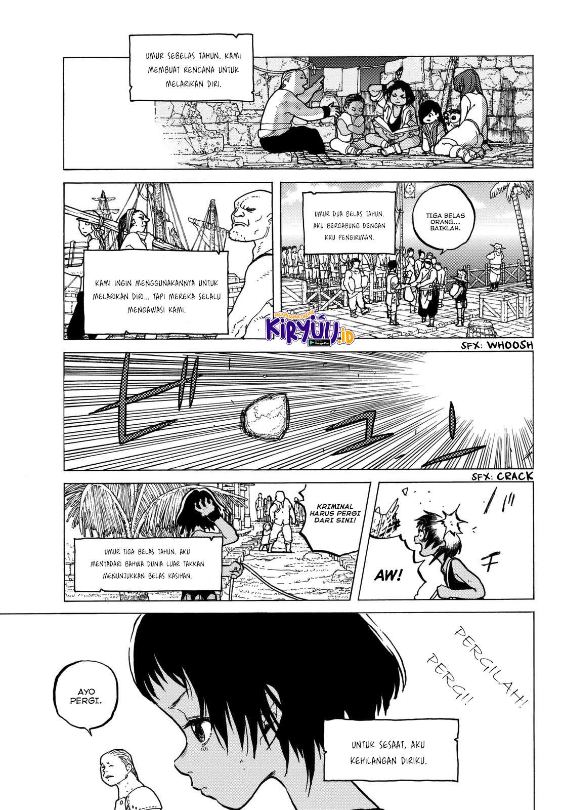 Fumetsu no Anata e Bab 35 halaman 17