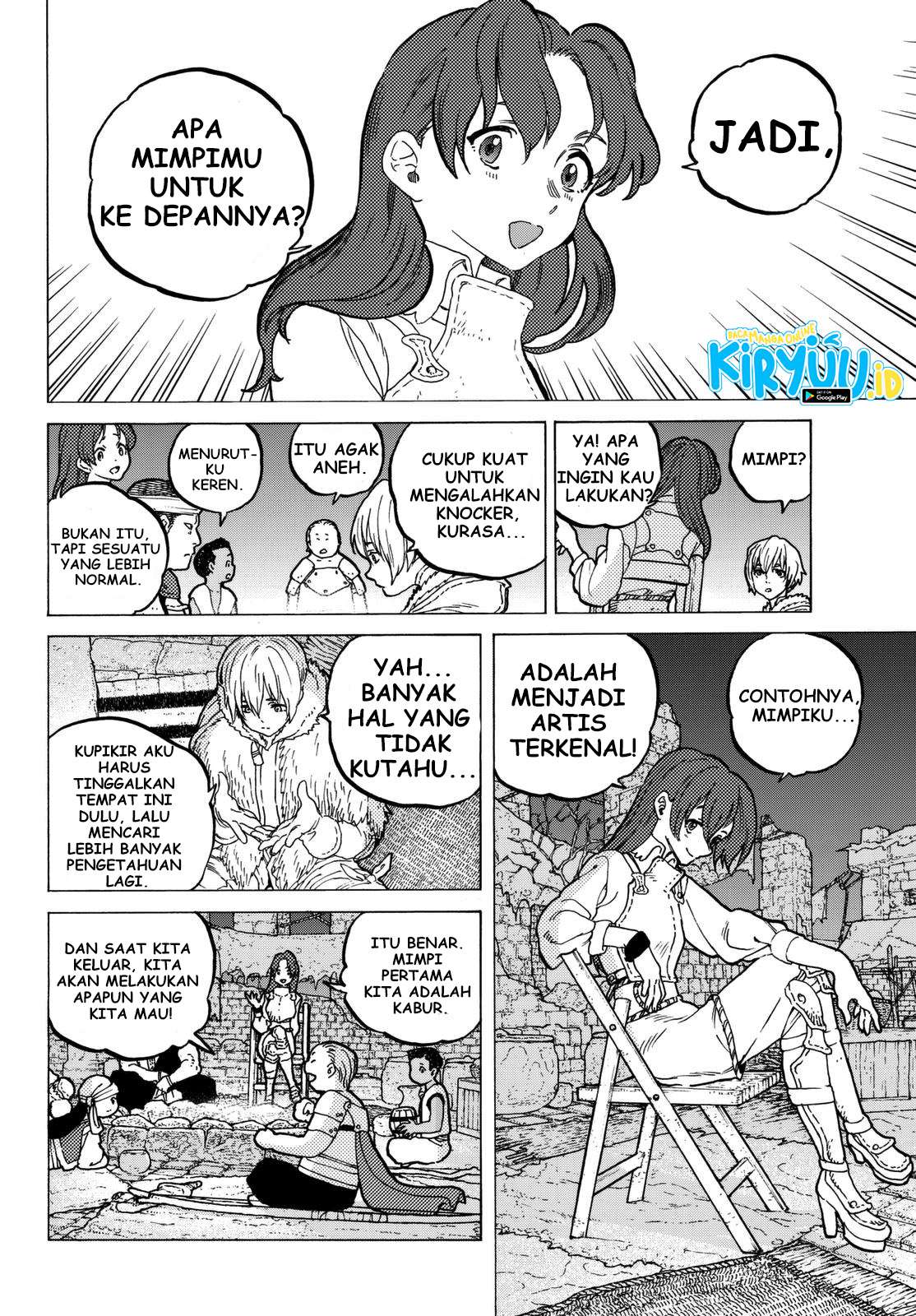 Fumetsu no Anata e Bab 42 halaman 3