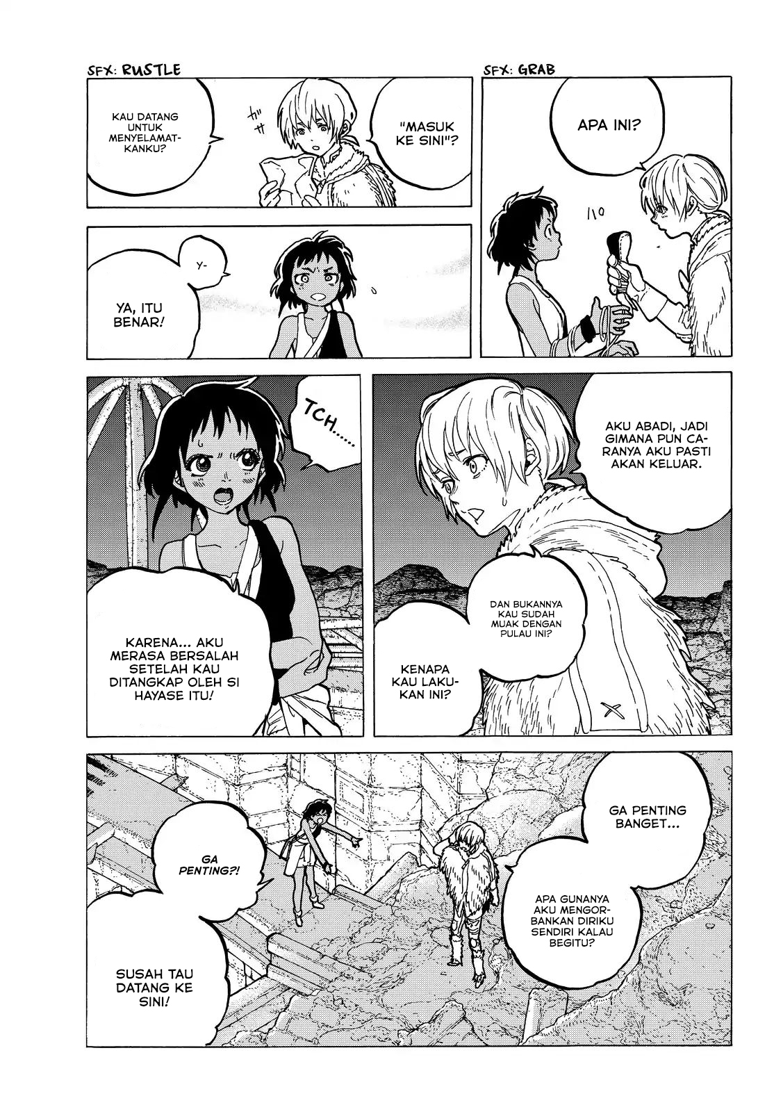 Fumetsu no Anata e Bab 47 halaman 3