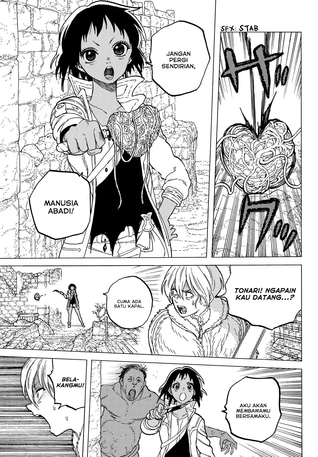 Fumetsu no Anata e Bab 48 halaman 11