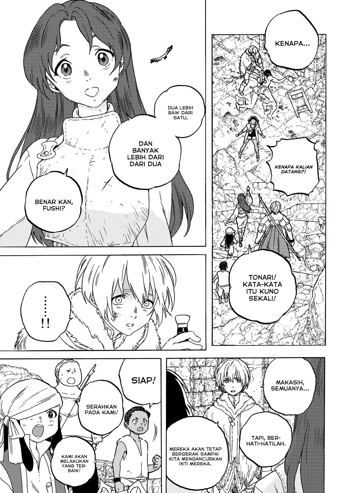 Fumetsu no Anata e Bab 48 halaman 13