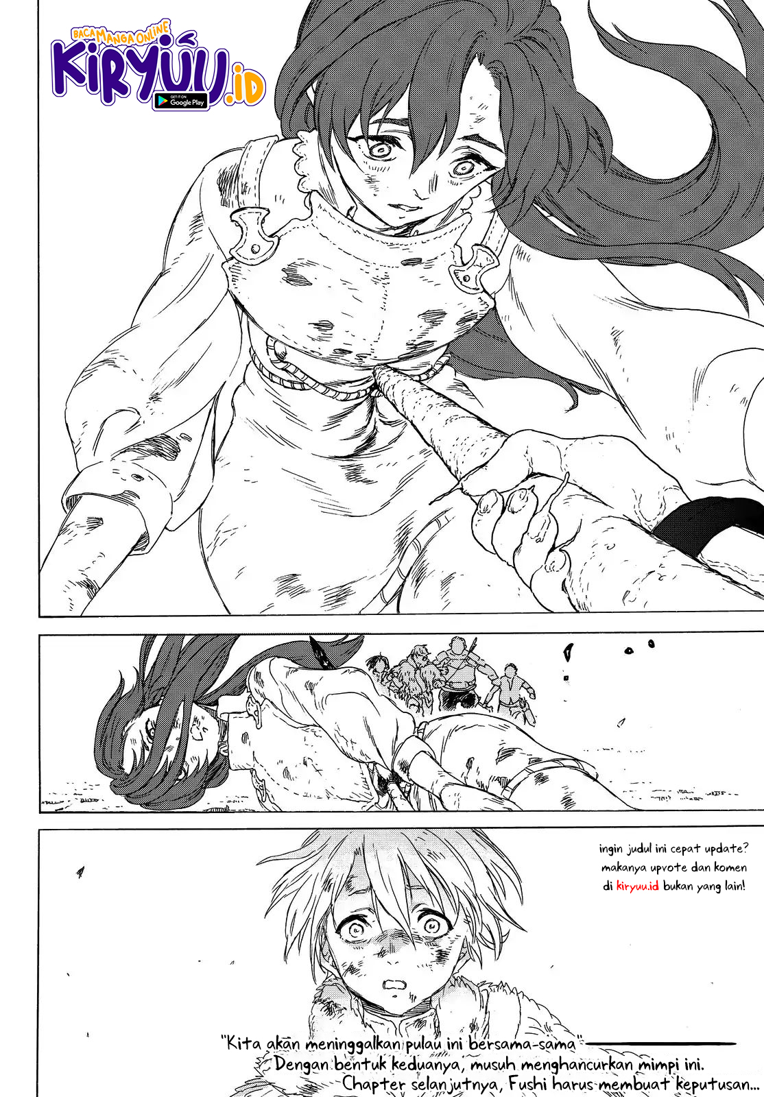 Fumetsu no Anata e Bab 48 halaman 18