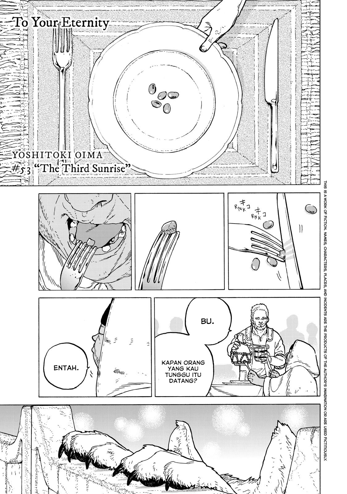 Fumetsu no Anata e Bab 53 halaman 3
