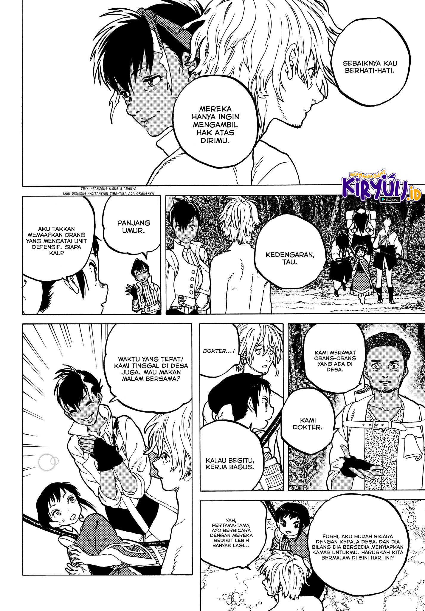 Fumetsu no Anata e Bab 57 halaman 11