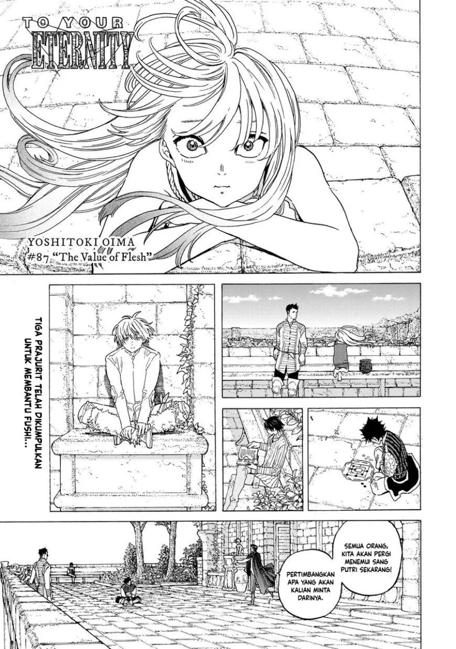 Fumetsu no Anata e Bab 87 halaman 3