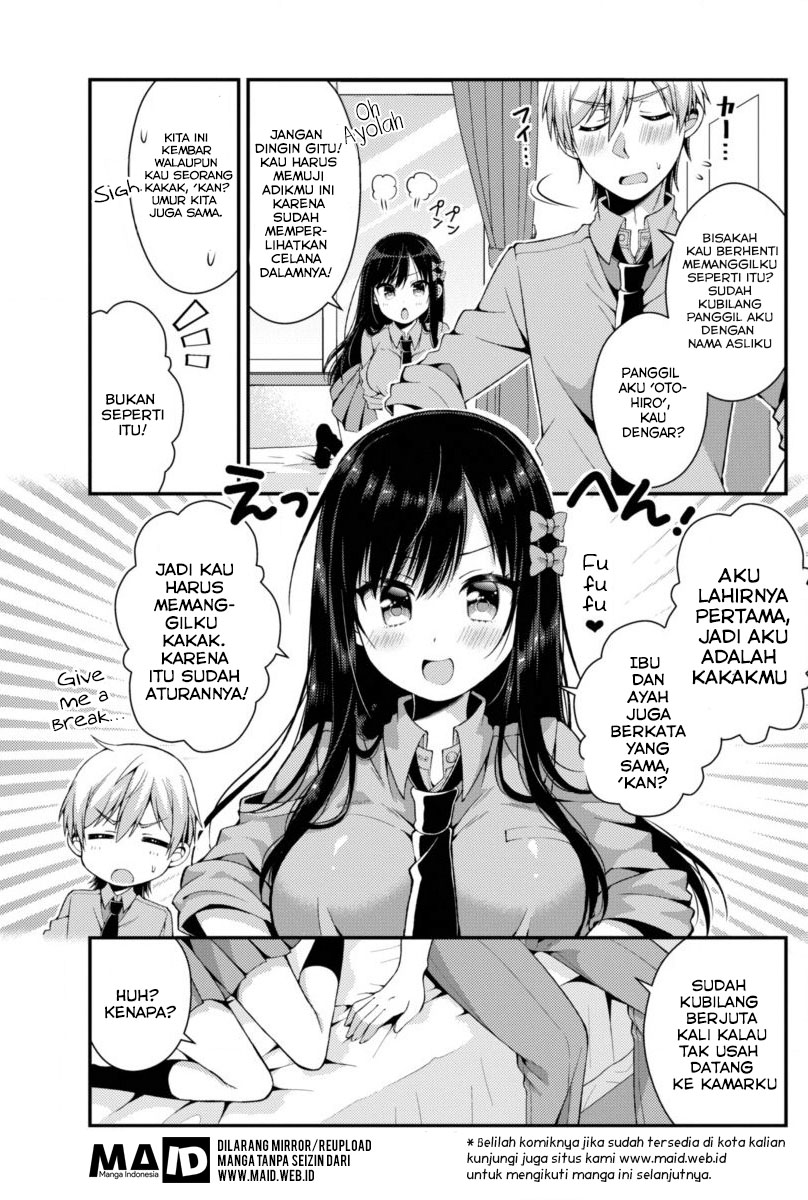 Futaba-san Chi no Kyoudai chapter 01 halaman 9