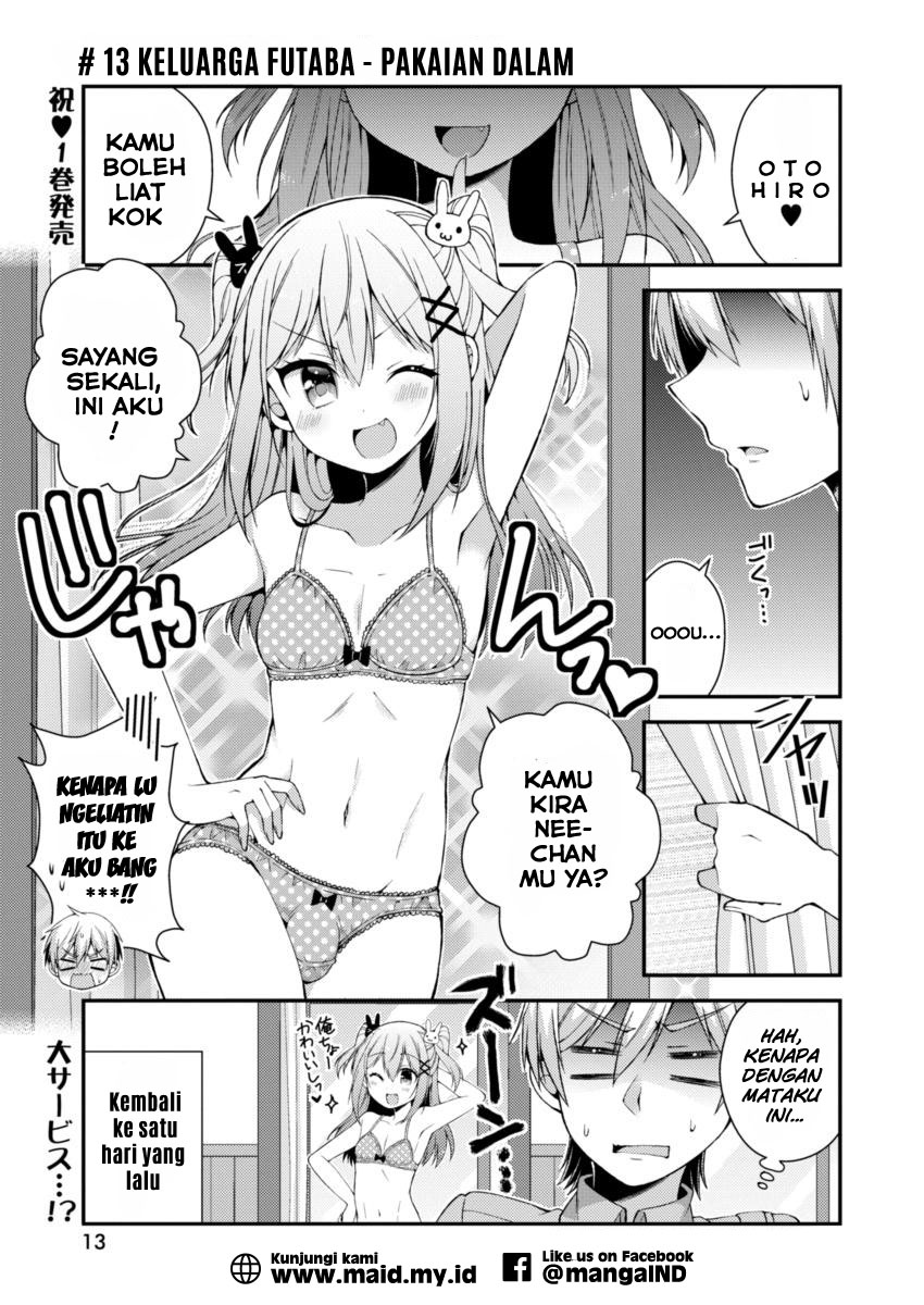 Futaba-san Chi no Kyoudai chapter 13 halaman 4