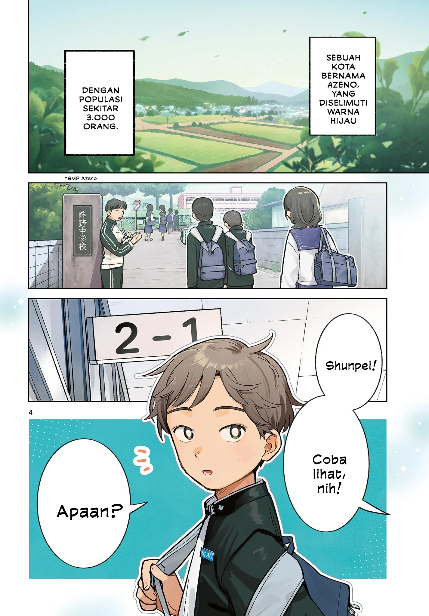 Futari Bus chapter 1 halaman 3
