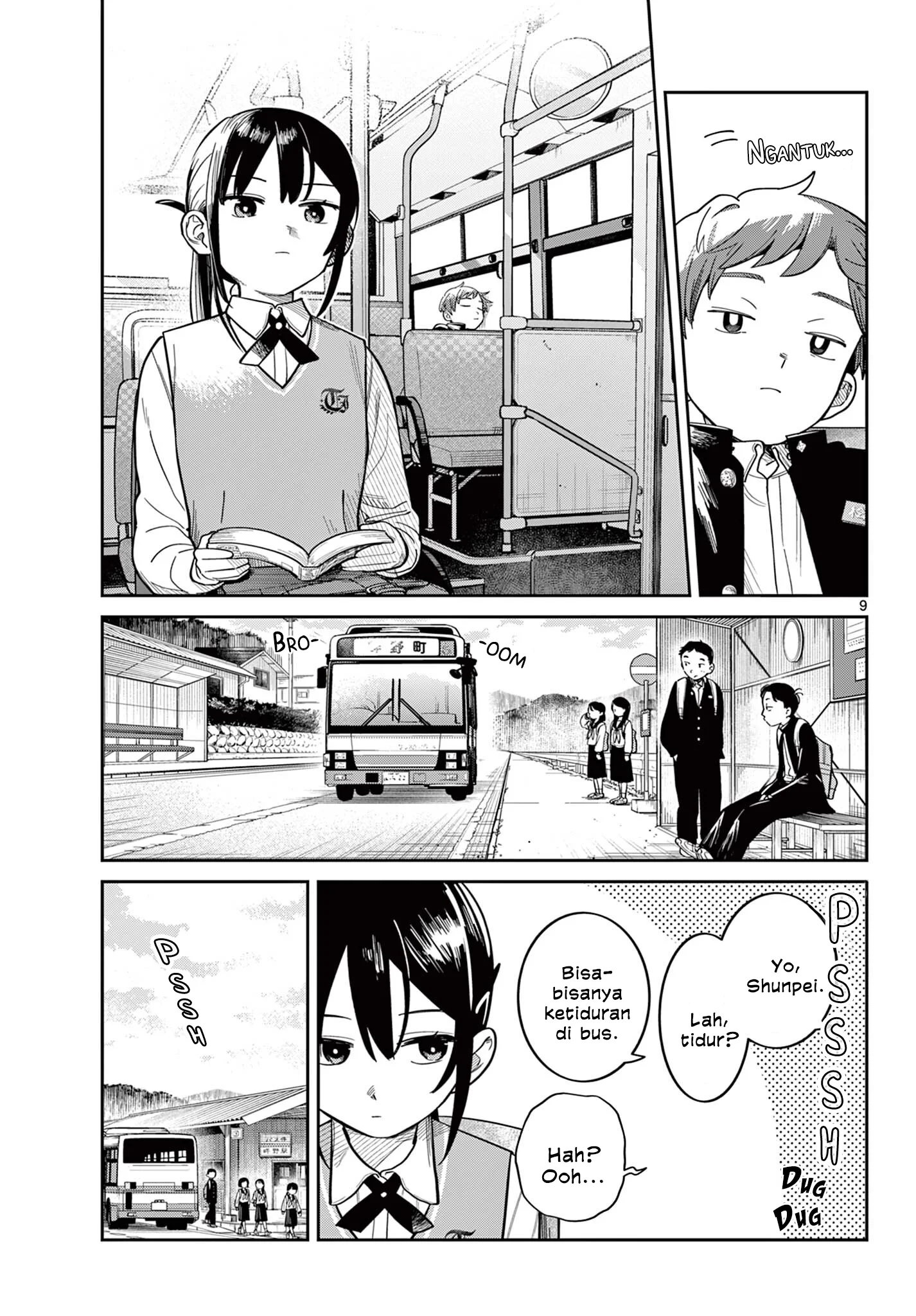 Futari Bus chapter 1 halaman 8