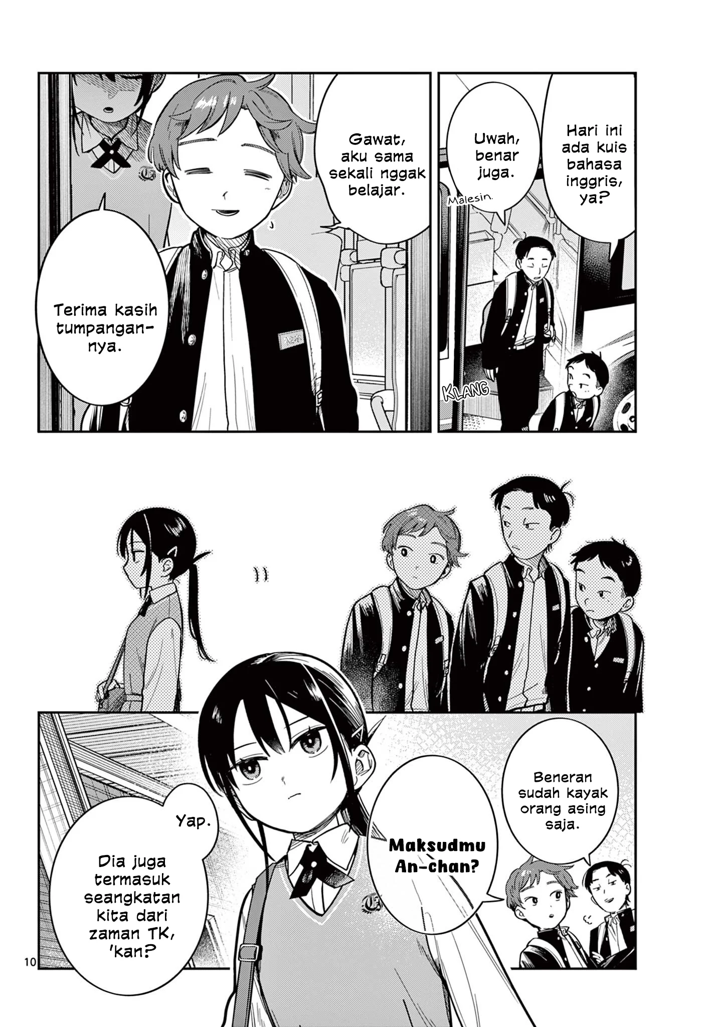 Futari Bus chapter 1 halaman 9