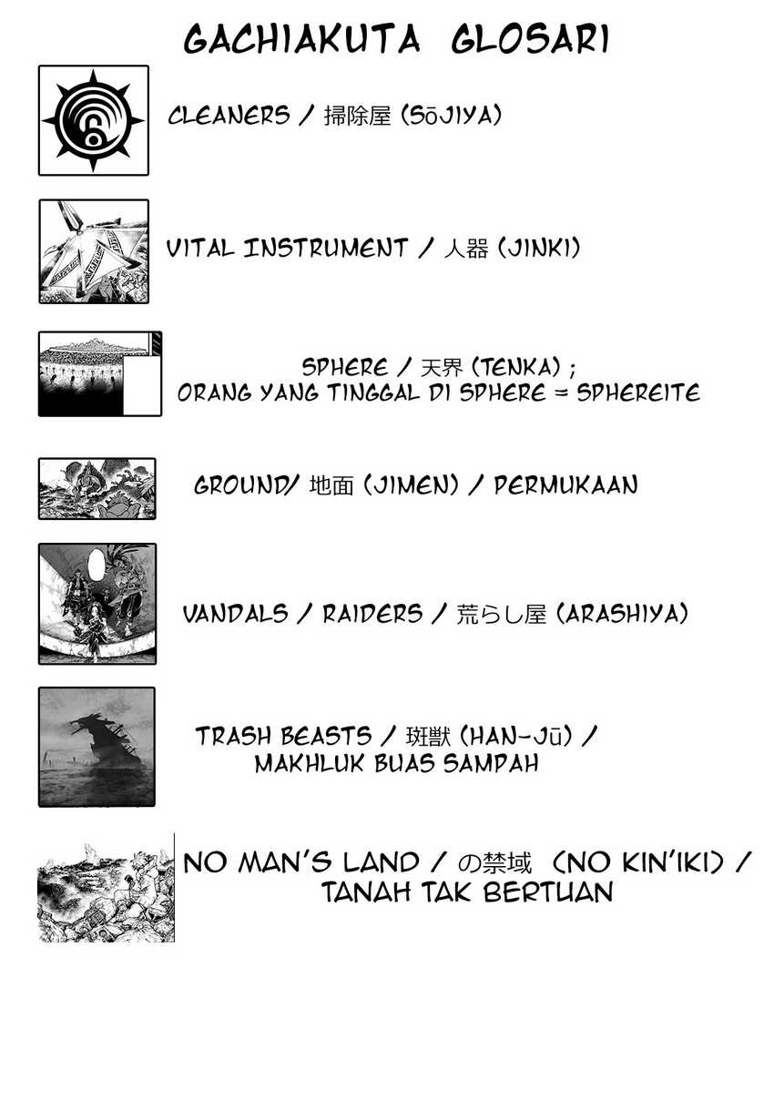 Gachiakuta Bab 101 halaman 17
