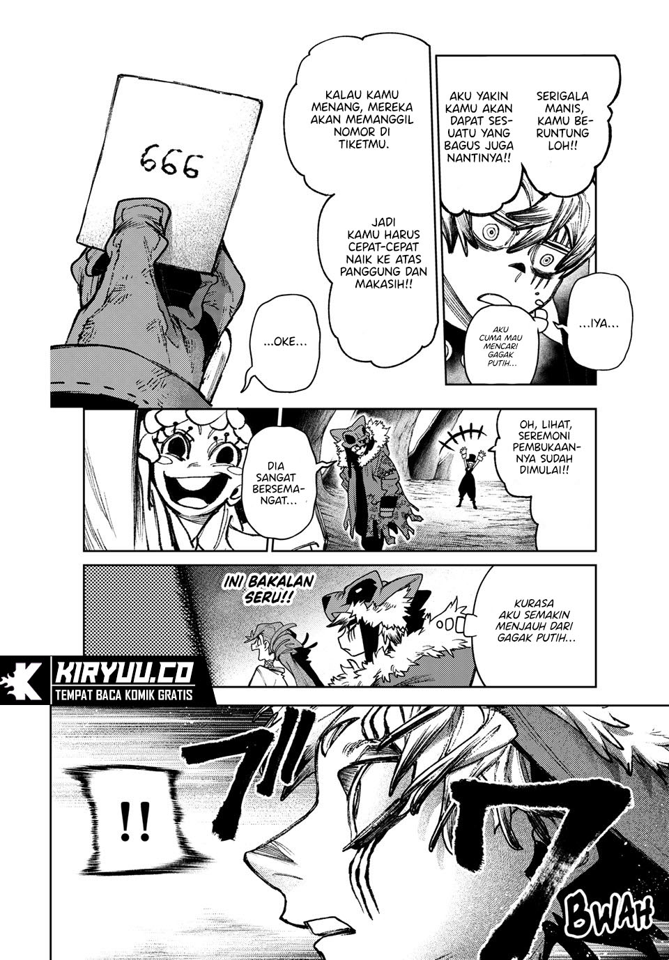 Gachiakuta Bab 133 halaman 17
