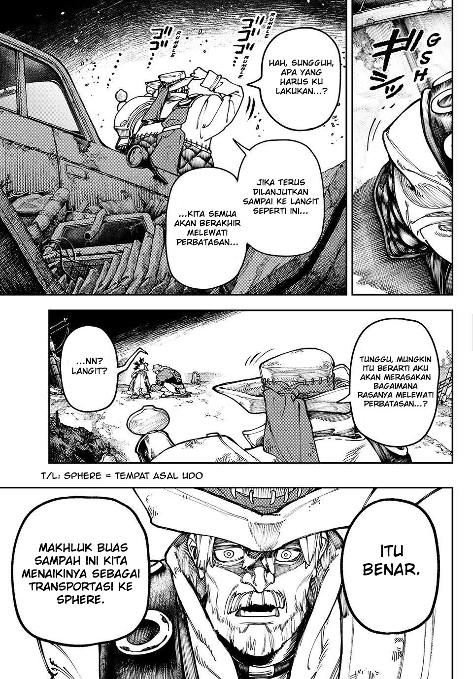 Gachiakuta Bab 67 halaman 16
