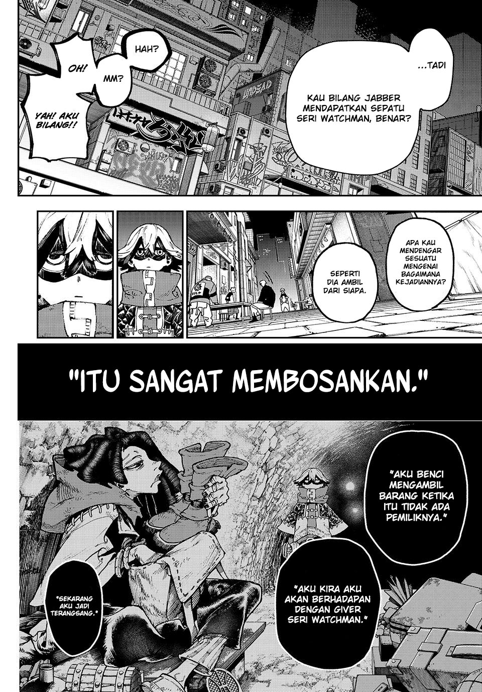 Gachiakuta Bab 89 halaman 13