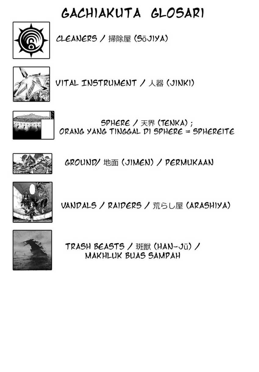 Gachiakuta Bab 98 halaman 18