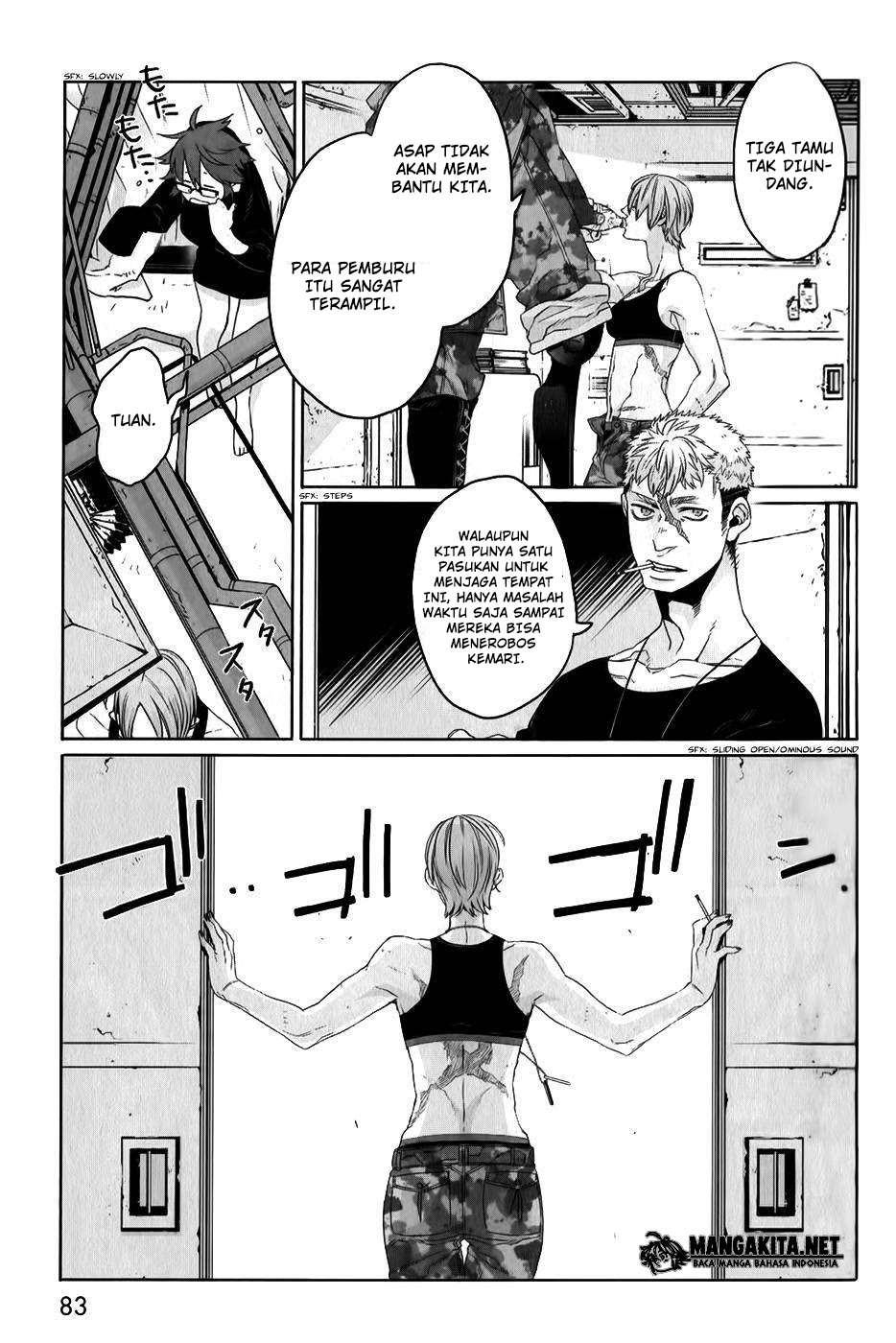 Gangsta chapter 25 halaman 16