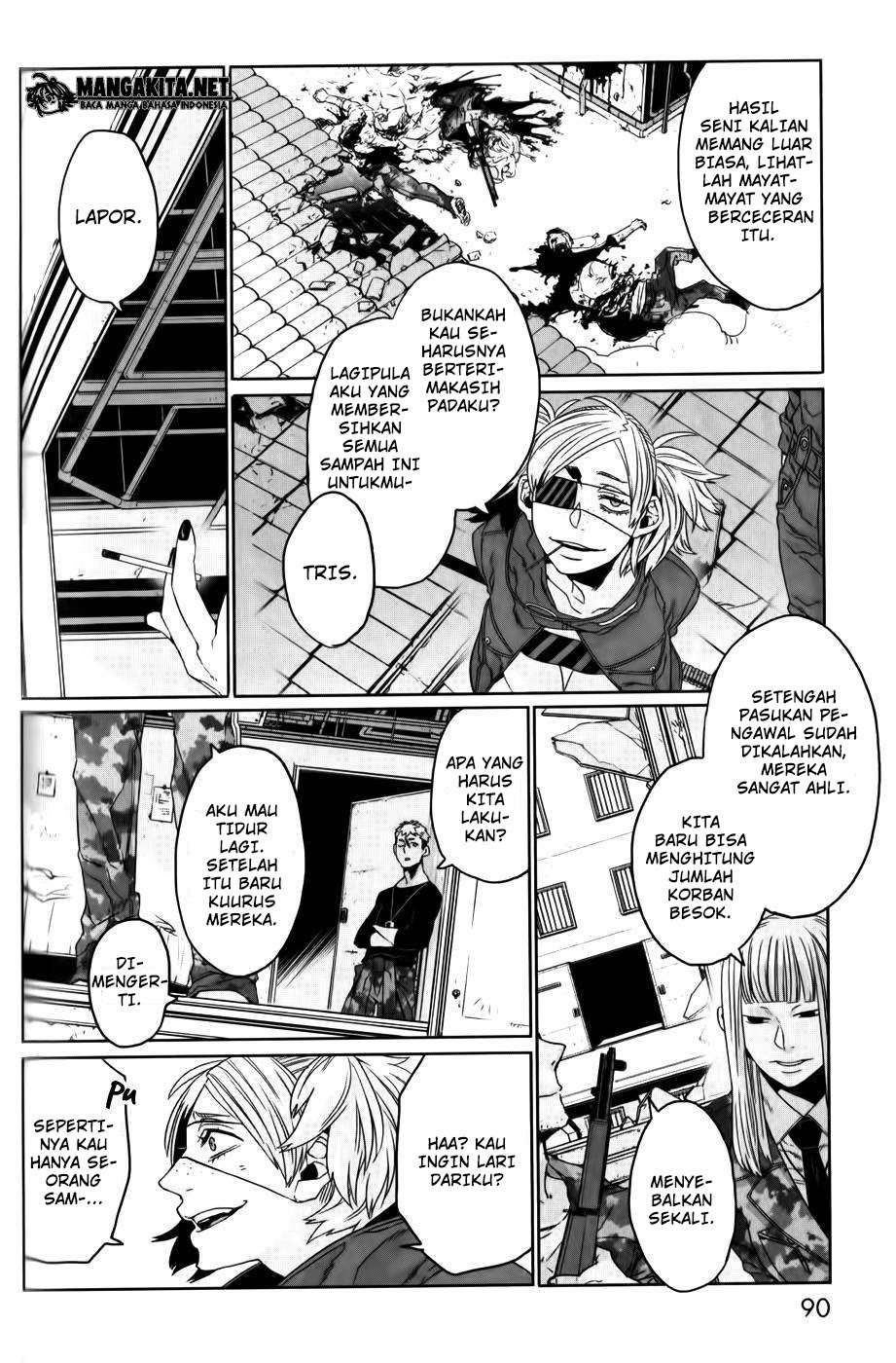 Gangsta chapter 25 halaman 23