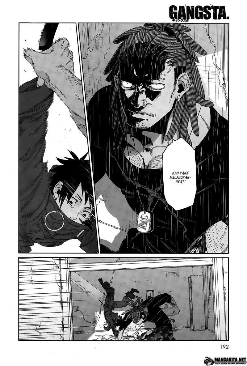 Gangsta chapter 40 halaman 10