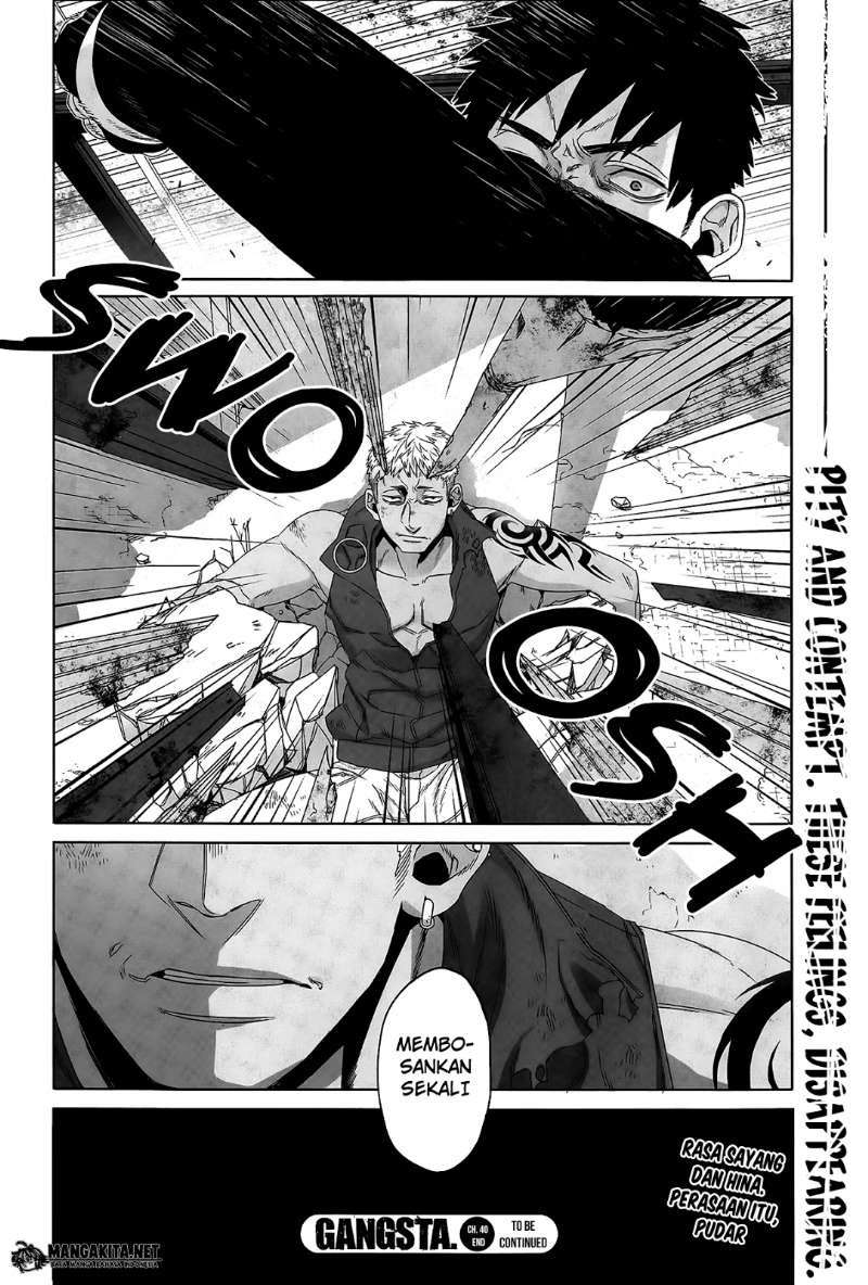 Gangsta chapter 40 halaman 20