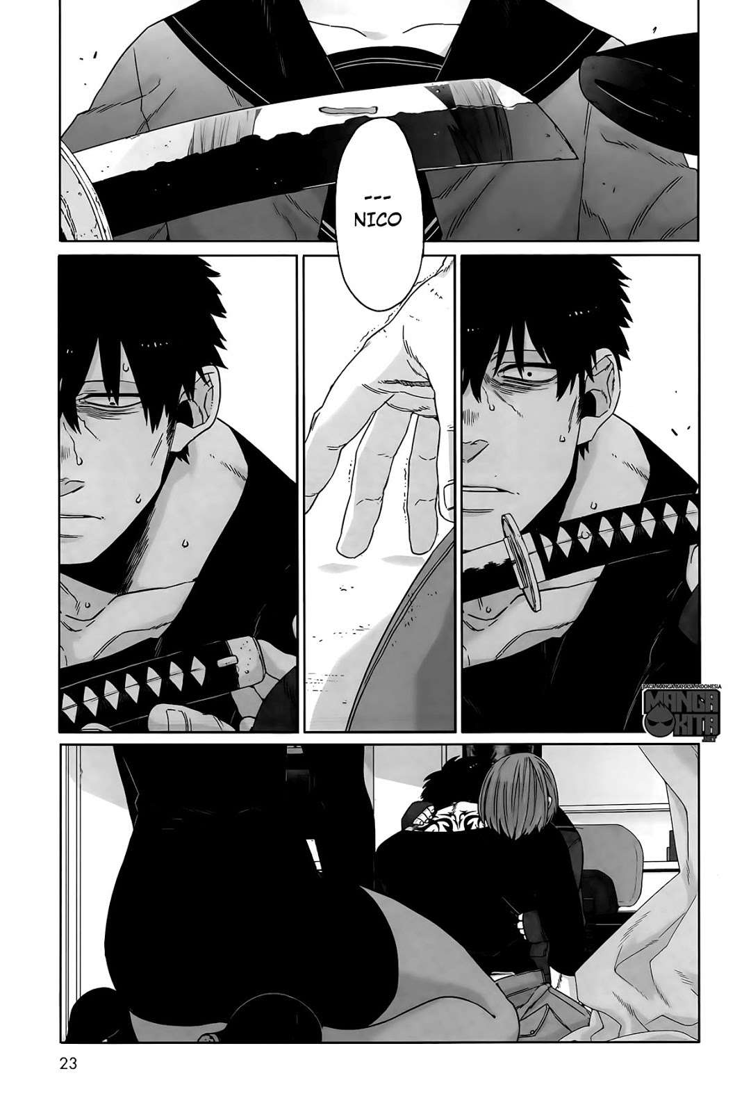 Gangsta Bab 41 halaman 24