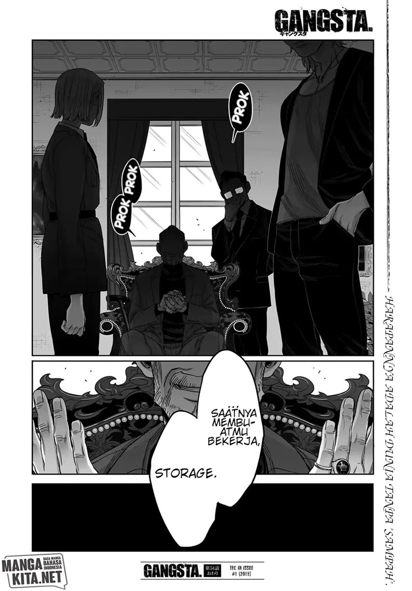 Gangsta chapter 54 halaman 21