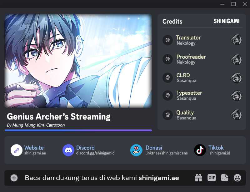 Genius Archer’s Streaming Bab 33 halaman 1