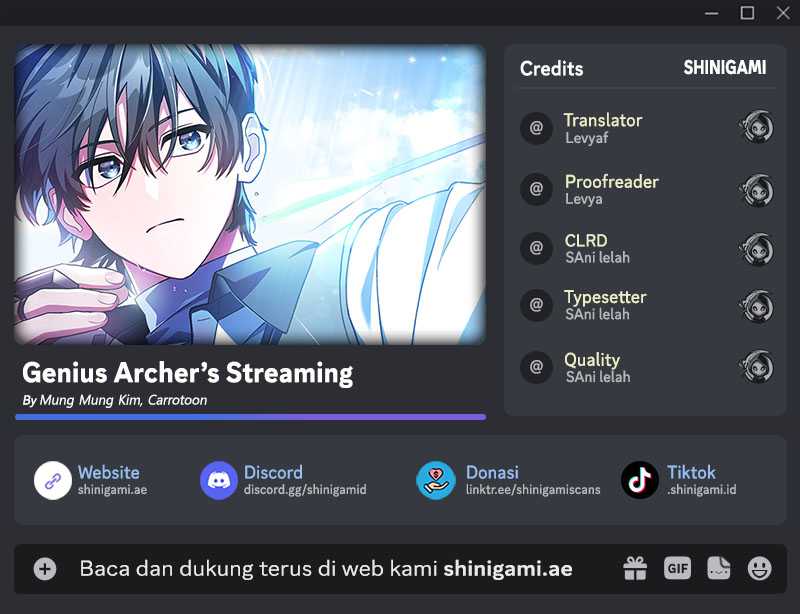 Genius Archer’s Streaming Bab 36 halaman 1