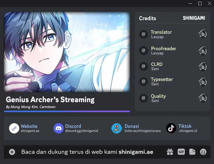 Genius Archer’s Streaming Bab 39 halaman 1