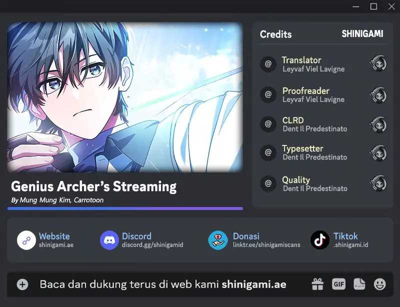 Genius Archer’s Streaming Bab 49 halaman 1