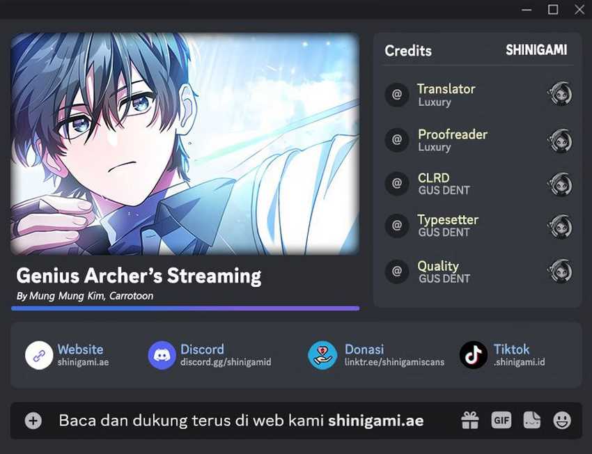 Genius Archer’s Streaming Bab 51 halaman 1