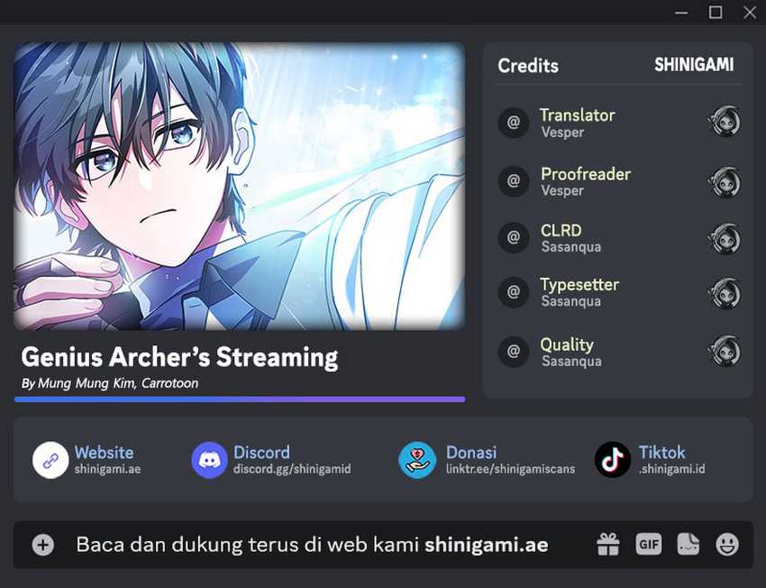 Genius Archer’s Streaming Bab 52 halaman 1
