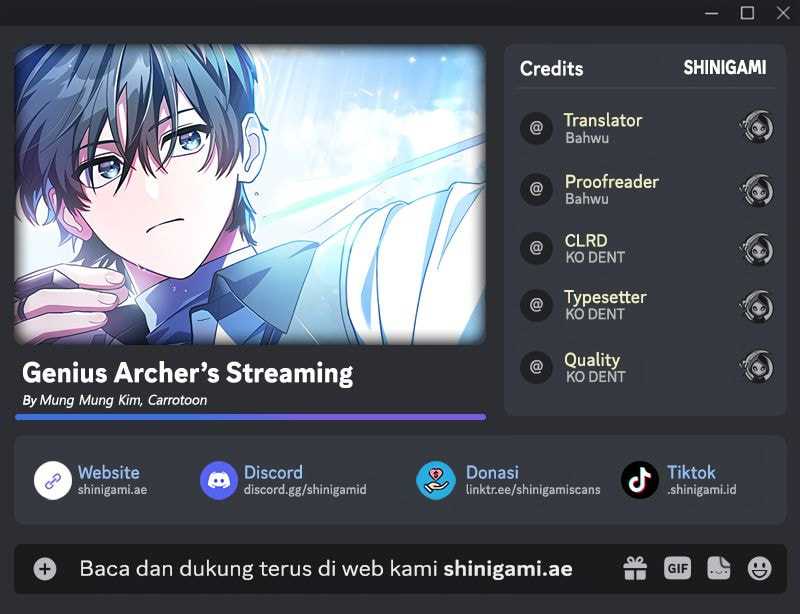Genius Archer’s Streaming Bab 54 halaman 1