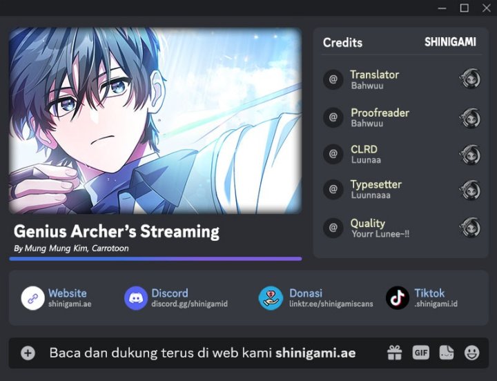 Genius Archer’s Streaming Bab 55 halaman 1