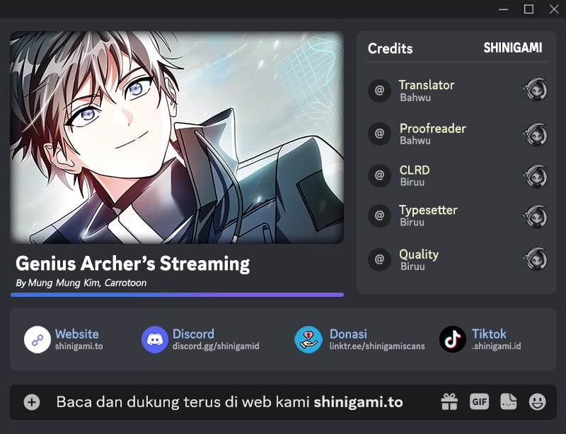 Genius Archer’s Streaming Bab 69 halaman 1
