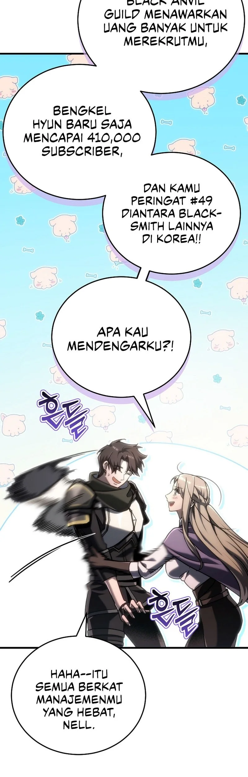 Genius Blacksmith’s Game Bab 33 halaman 14