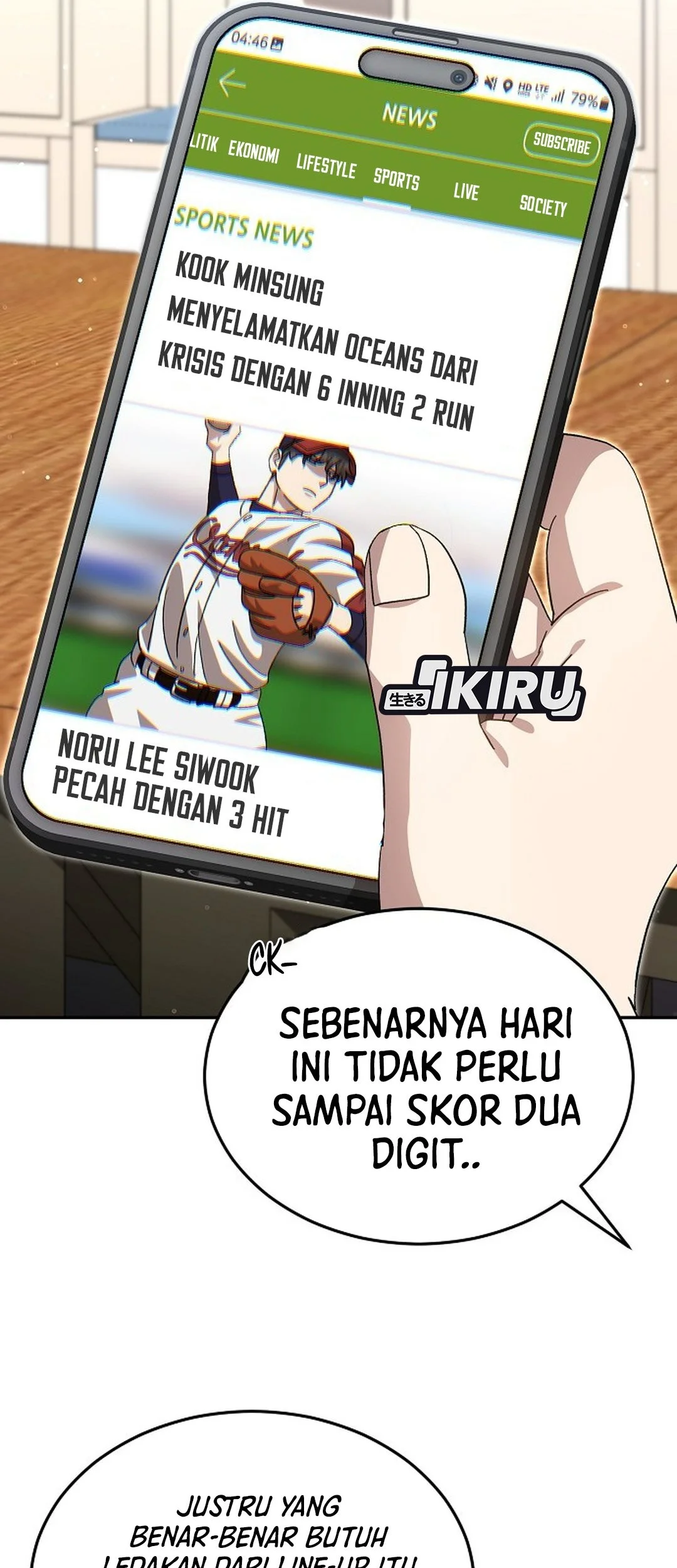 Genius Hitter Hits Fastball chapter 104 halaman 62