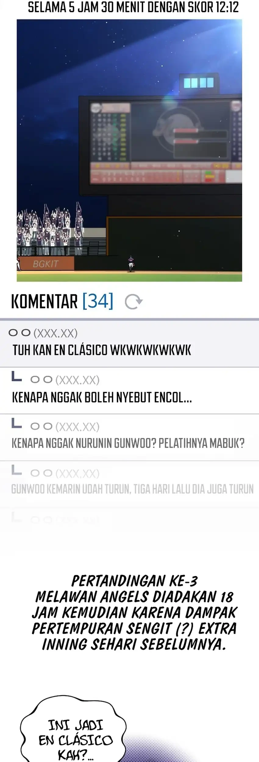 Genius Hitter Hits Fastball chapter 110 halaman 17