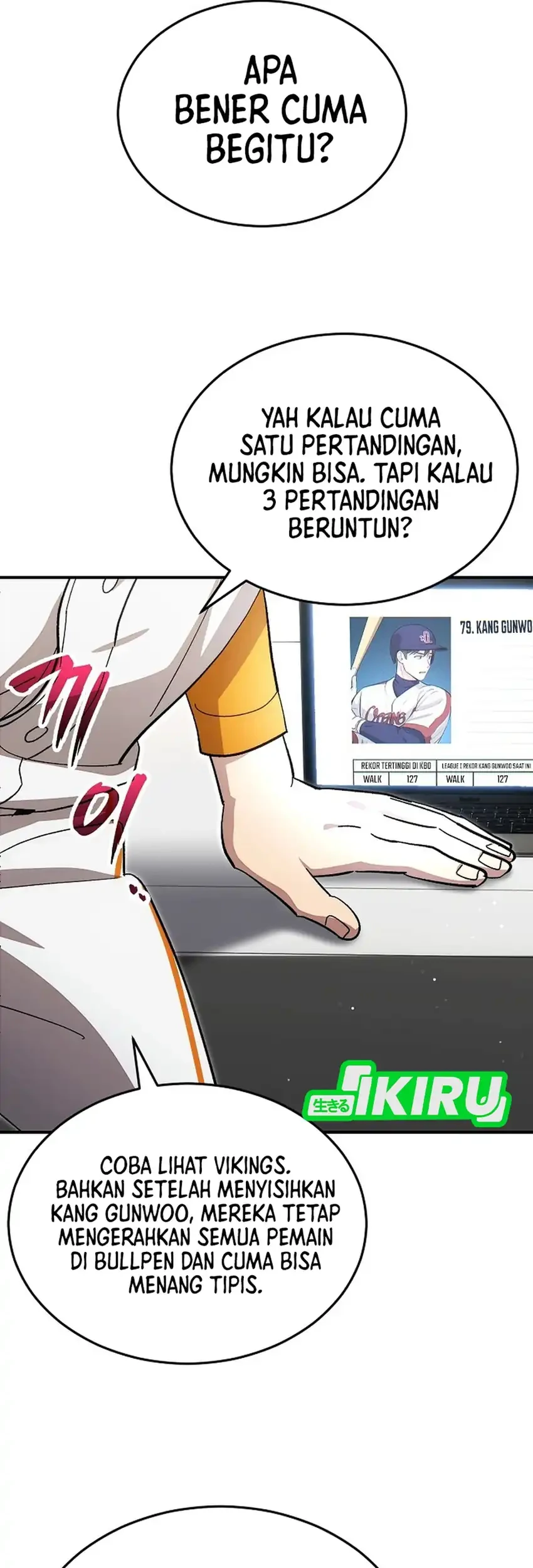 Genius Hitter Hits Fastball Bab 120 halaman 14