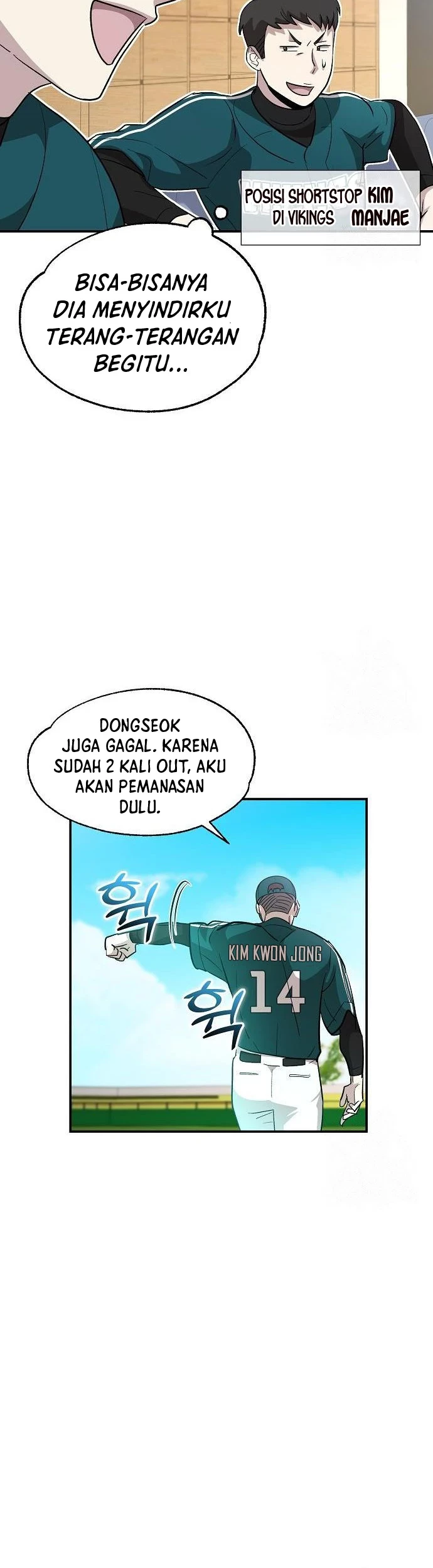 Genius Hitter Hits Fastball chapter 14 halaman 34