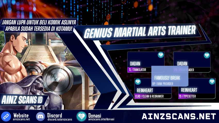 Genius Martial Arts Trainer Bab 02 halaman 1