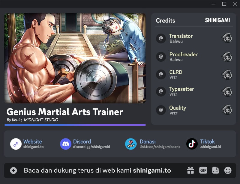 Genius Martial Arts Trainer Bab 76 halaman 1