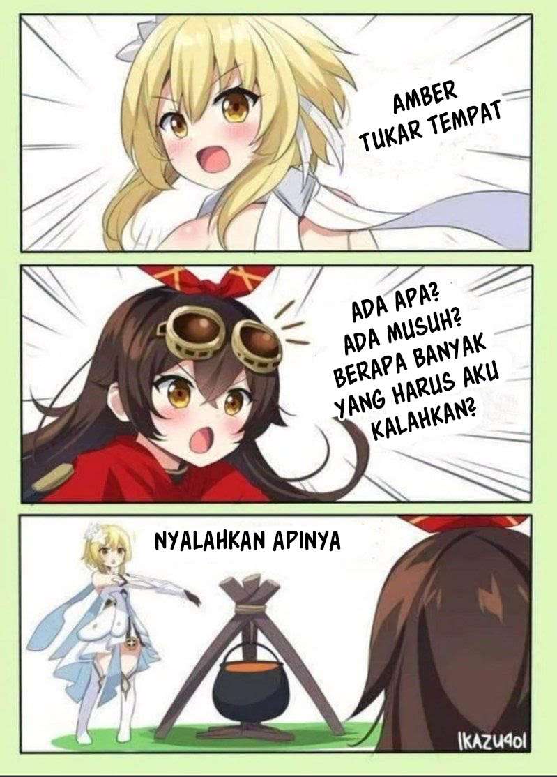 Genshin Impact 4-koma chapter 13 halaman 2