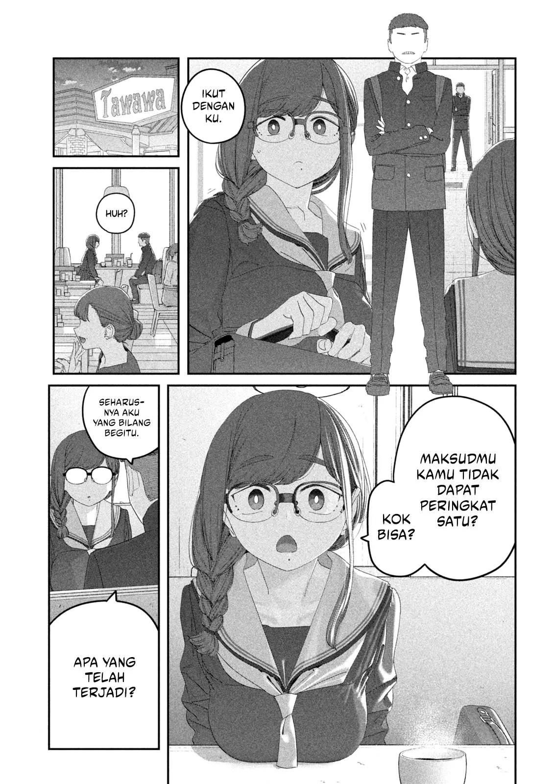 Getsuyoubi no Tawawa (Serialization) chapter 114 halaman 6