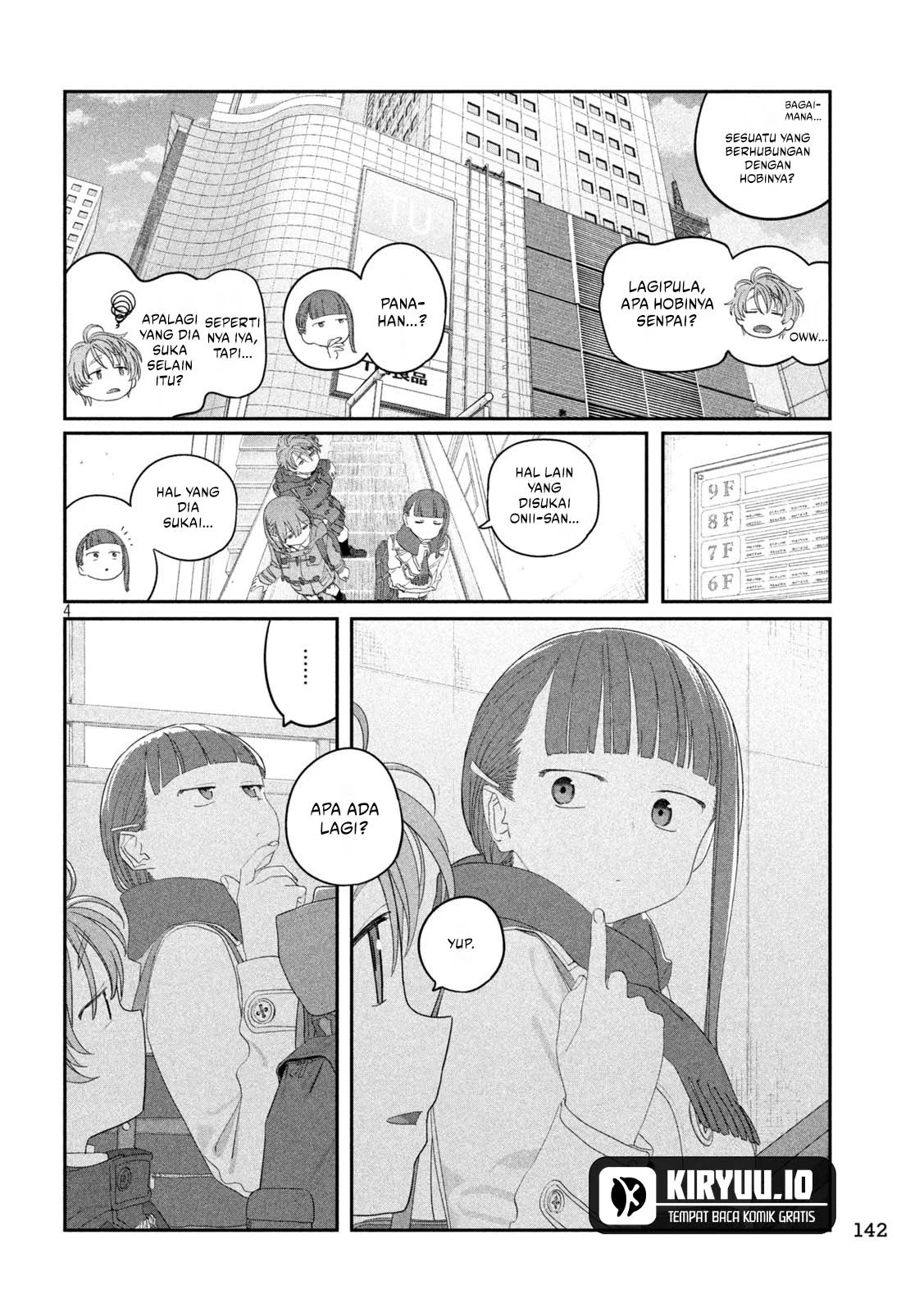 Getsuyoubi no Tawawa (Serialization) chapter 121 halaman 5