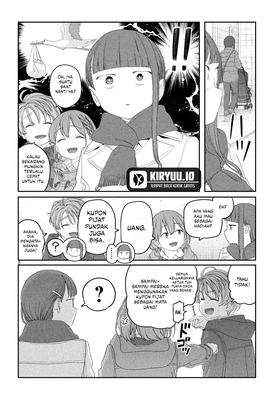 Getsuyoubi no Tawawa (Serialization) chapter 121 halaman 9