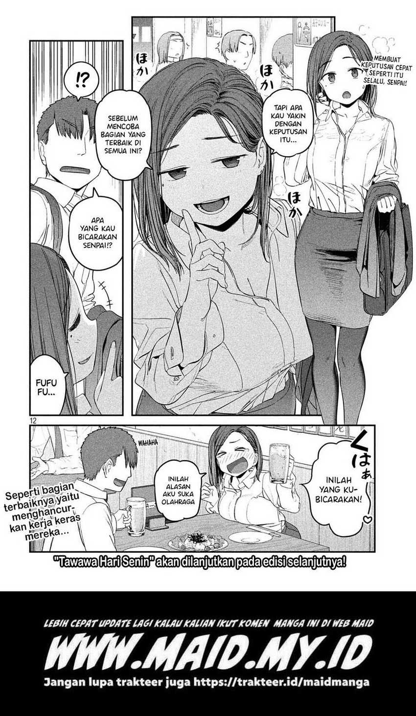 Getsuyoubi no Tawawa (Serialization) chapter 38 halaman 14
