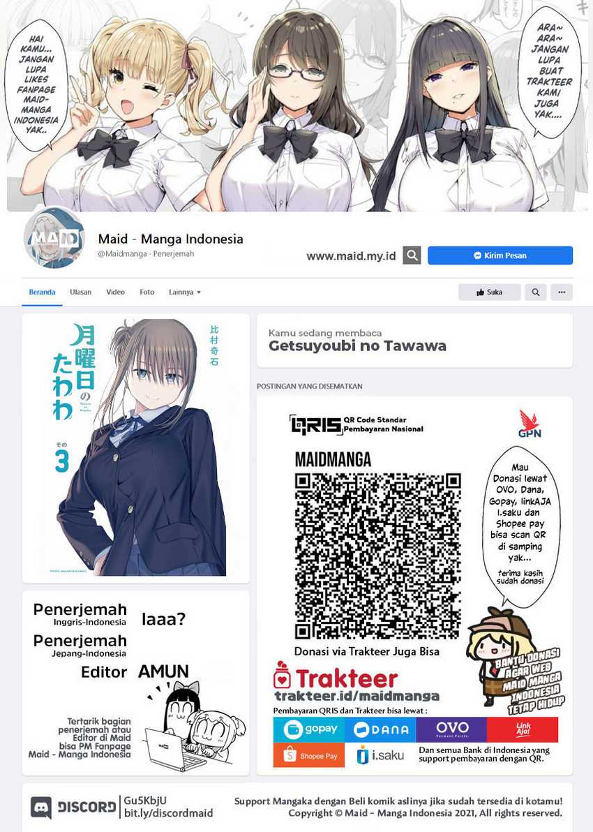 Getsuyoubi no Tawawa (Serialization) chapter 39 halaman 2